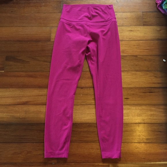 lululemon athletica Pants - Lululemon original align pants 6 raspberry nulu